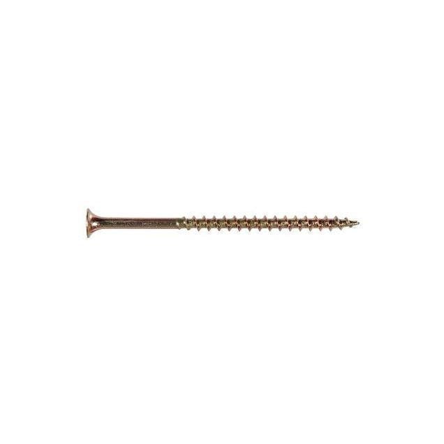 Hillman All-Purpose Screws, Phillips Head, Gold, 1-1/4 In. x #6 (1 Lb.)