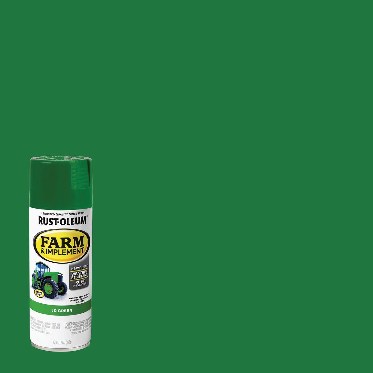 Rust-Oleum 12 Oz. JD Green Farm & Implement Spray Paint