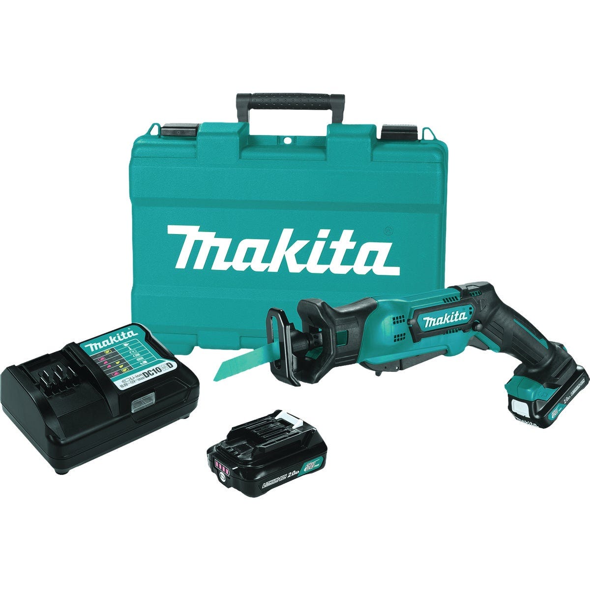 Makita 12V CXT Cordless Reciprocating Saw Kit with Battery & Charger - photo 2 Makita 12V CXT Cordless Reciprocating Saw Kit with Battery & Charger - photo 2