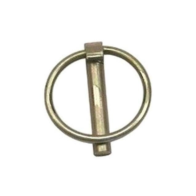 Double HH 1/4 In. x 1-1/4 In. Category 1 Yellow Zinc-Plated Lynch Pin Double HH 1/4 In. x 1-1/4 In. Category 1 Yellow Zinc-Plated Lynch Pin