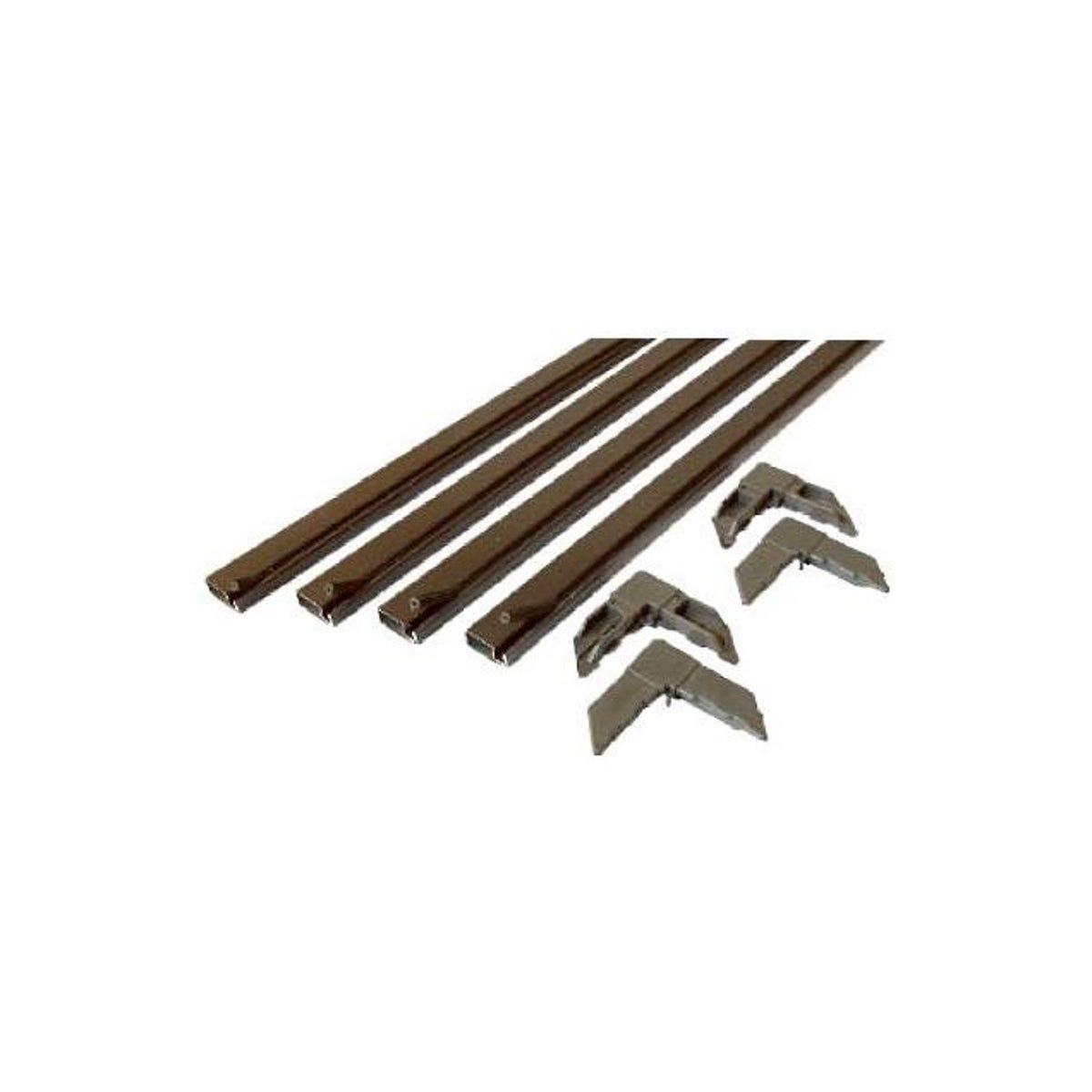 Prime-Line Bronze Make-To-Fit Screen Kit for 48 In. Square Screen