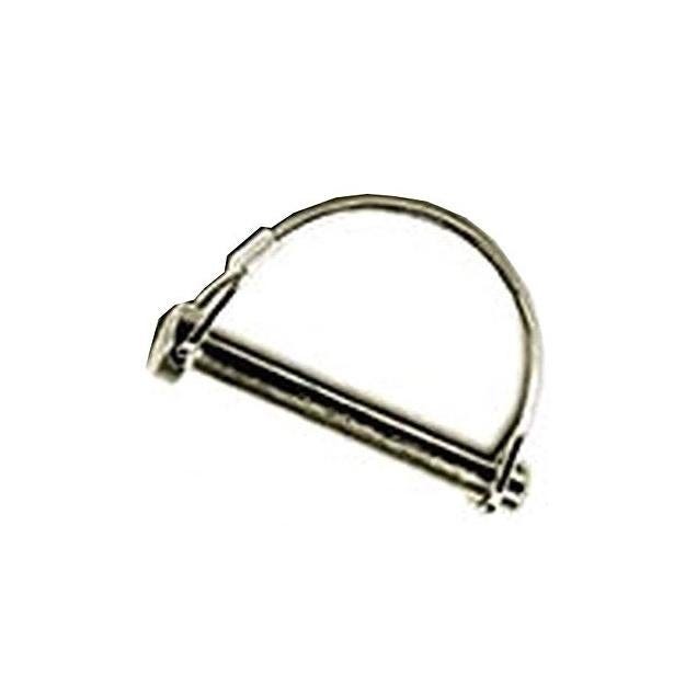 Double HH 1/4 In. x 1-3/4 In. Wire Lock Round Hitch Pin Double HH 1/4 In. x 1-3/4 In. Wire Lock Round Hitch Pin