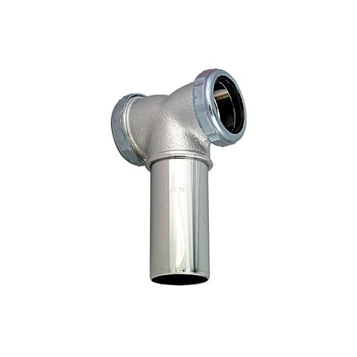 Master Plumber 1-1/2 In. O.D. Kitchen Drain Center Outlet Tee & Tailpiece