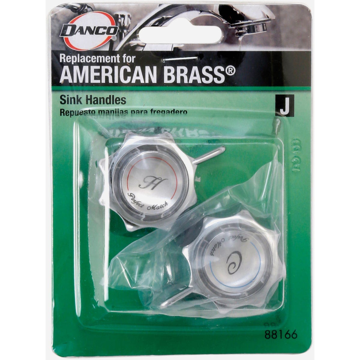 Danco Chrome Faucet Handles for American Brass (2-Pack) - photo 3 Danco Chrome Faucet Handles for American Brass (2-Pack) - photo 3