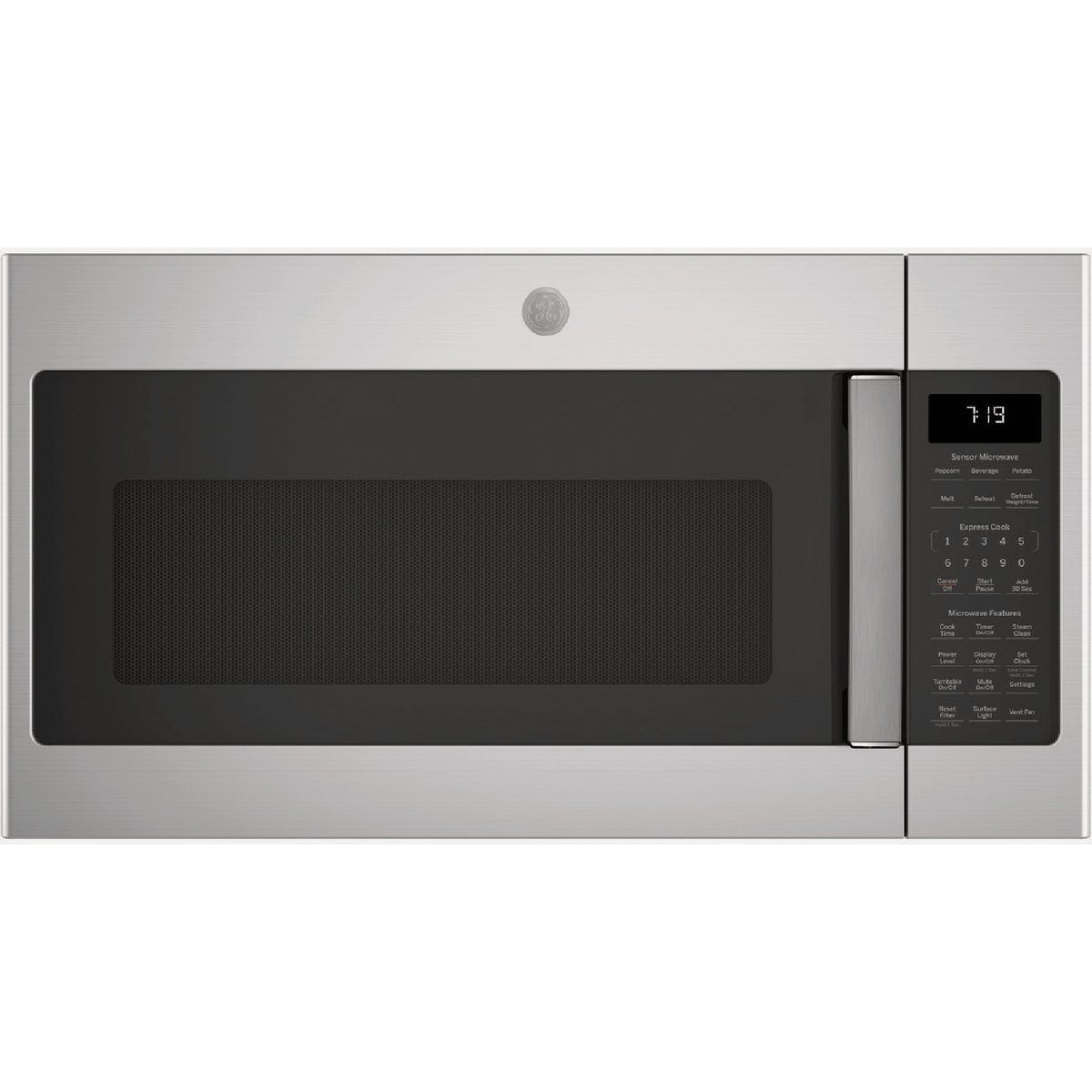 GE 1.9 Cu. Ft. Over-The Range Microwave Oven with Sensor Cooking, Stainless Steel