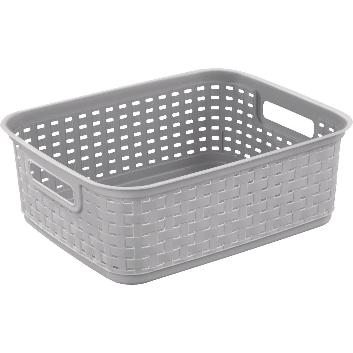 Sterilite Cement Short Weave Basket - photo 2 Sterilite Cement Short Weave Basket - photo 2
