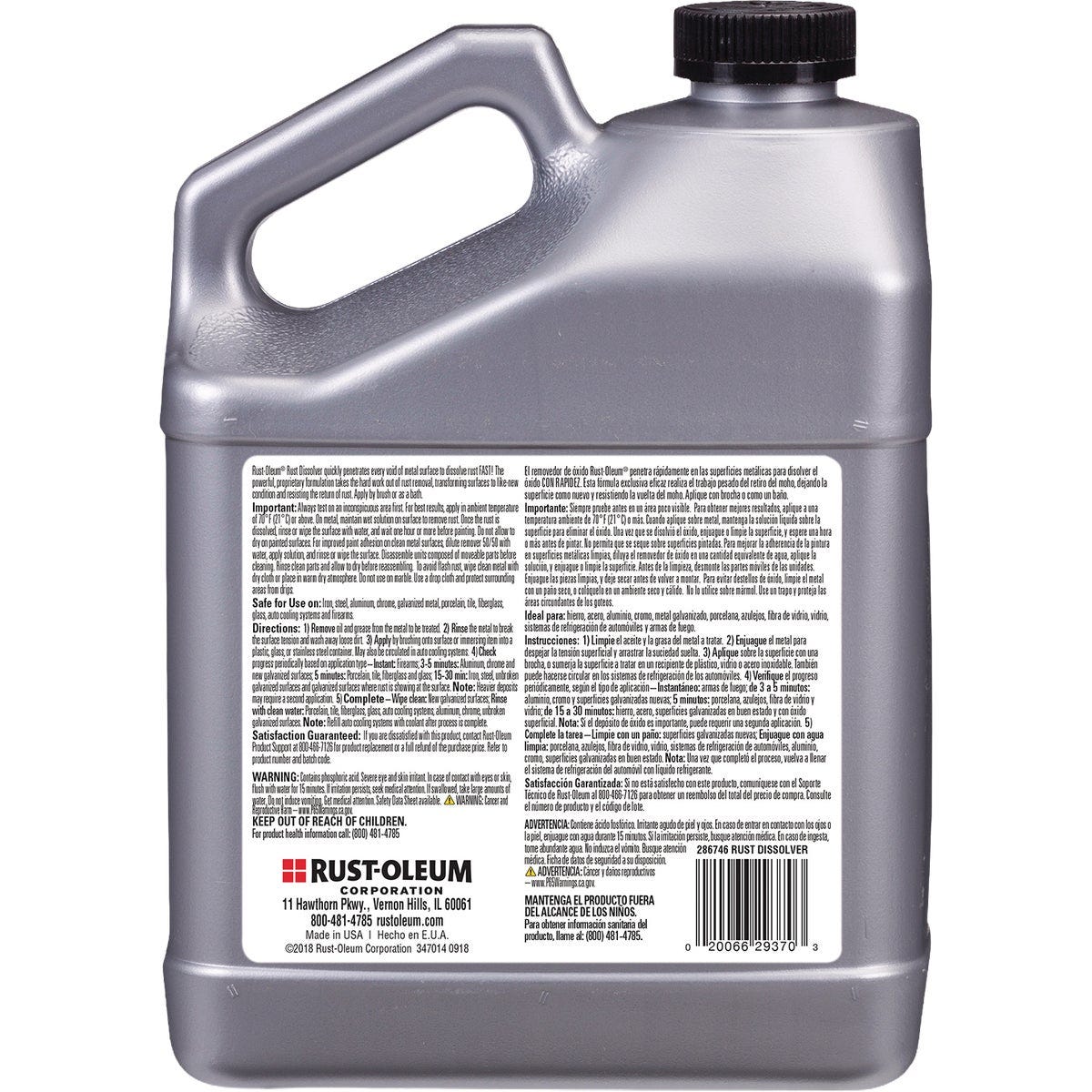 Rust-Oleum 1 Gal. Water-Based Rust Dissolver - photo 3