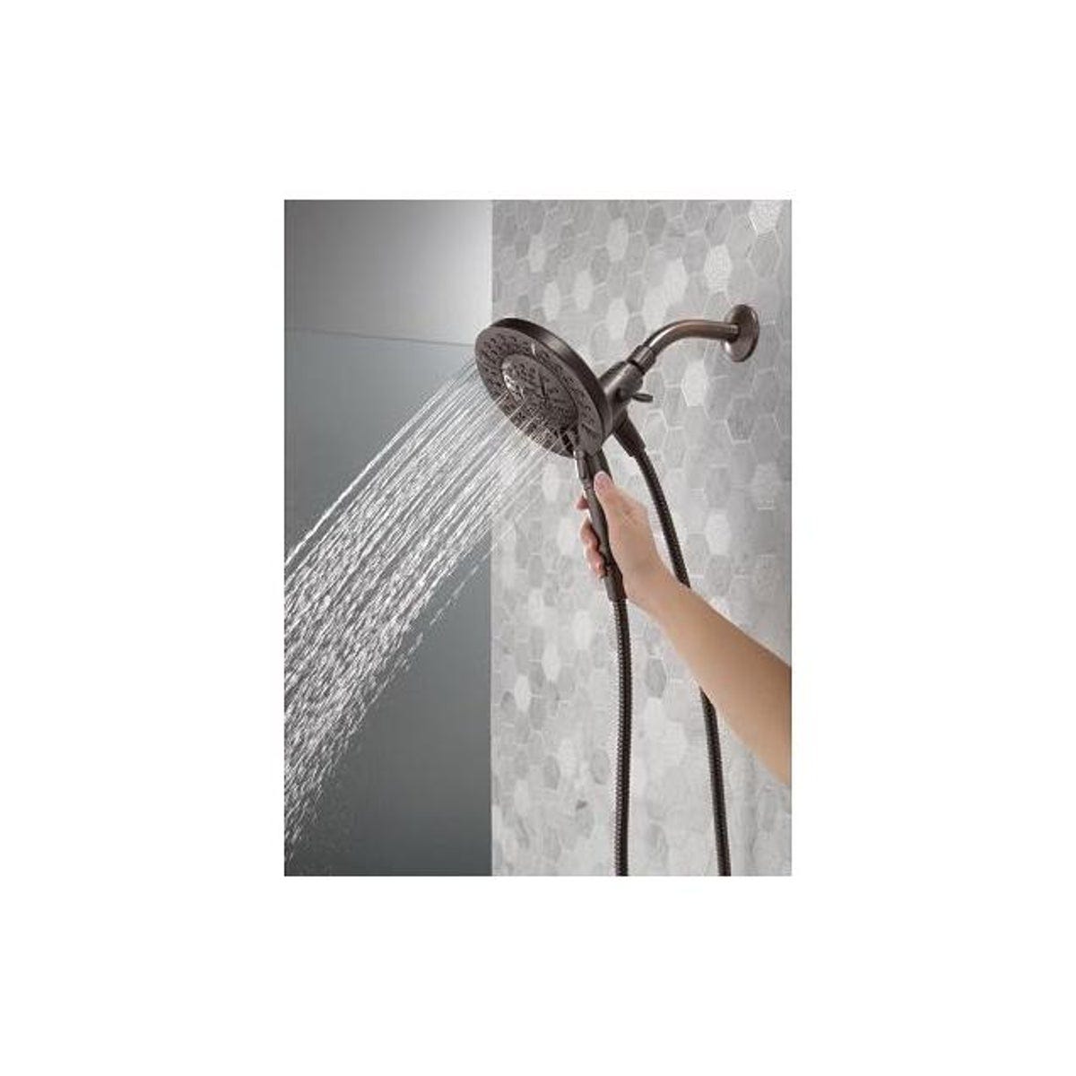 Delta In2ition Venetian Bronze 5-Spray 2-In-1 Shower Head - photo 3 Delta In2ition Venetian Bronze 5-Spray 2-In-1 Shower Head - photo 3