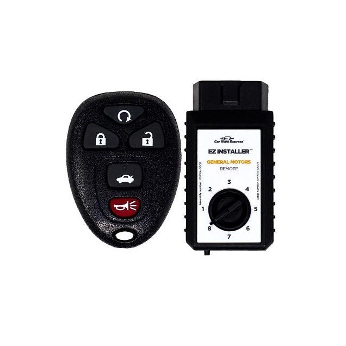 Car Keys Express Buick, Cadillac, Chevrolet, GMC, Pontiac, Saturn Programmer & Car Remote