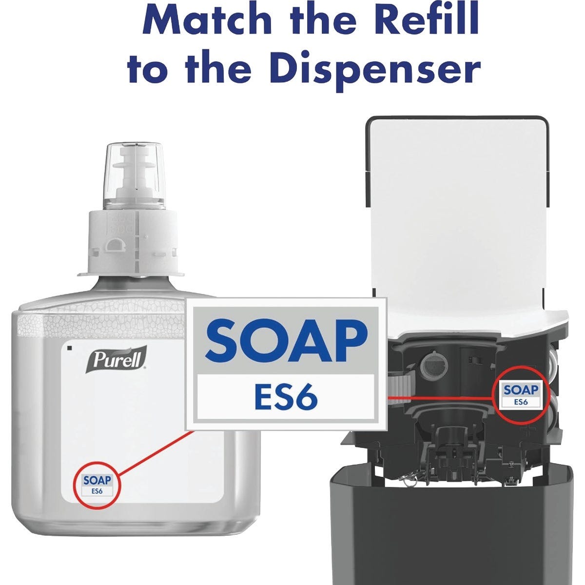Purell ES6 1200mL Healthy Soap Gentle & Free Foam Refill - photo 6 Purell ES6 1200mL Healthy Soap Gentle & Free Foam Refill - photo 6