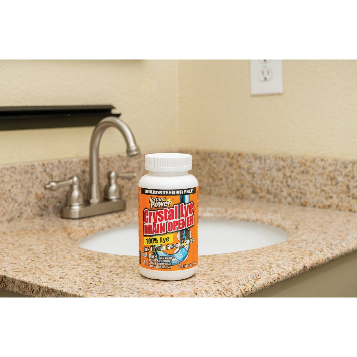 Instant Power 1 Lb. Crystal Lye Drain Opener - photo 5 Instant Power 1 Lb. Crystal Lye Drain Opener - photo 5
