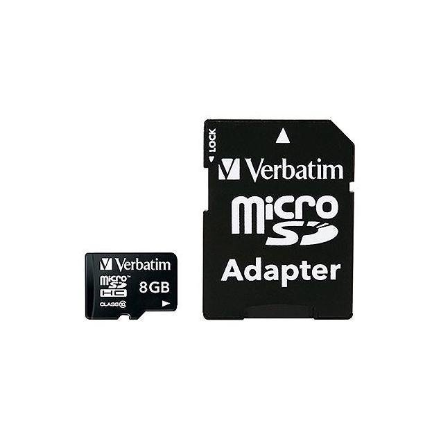 Verbatim 8GB Micro SDHC Memory Card