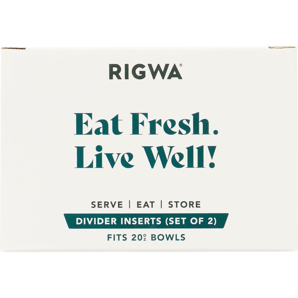 Rigwa Life 2-Way Divider Set for 20 Oz. Bowls - photo 2