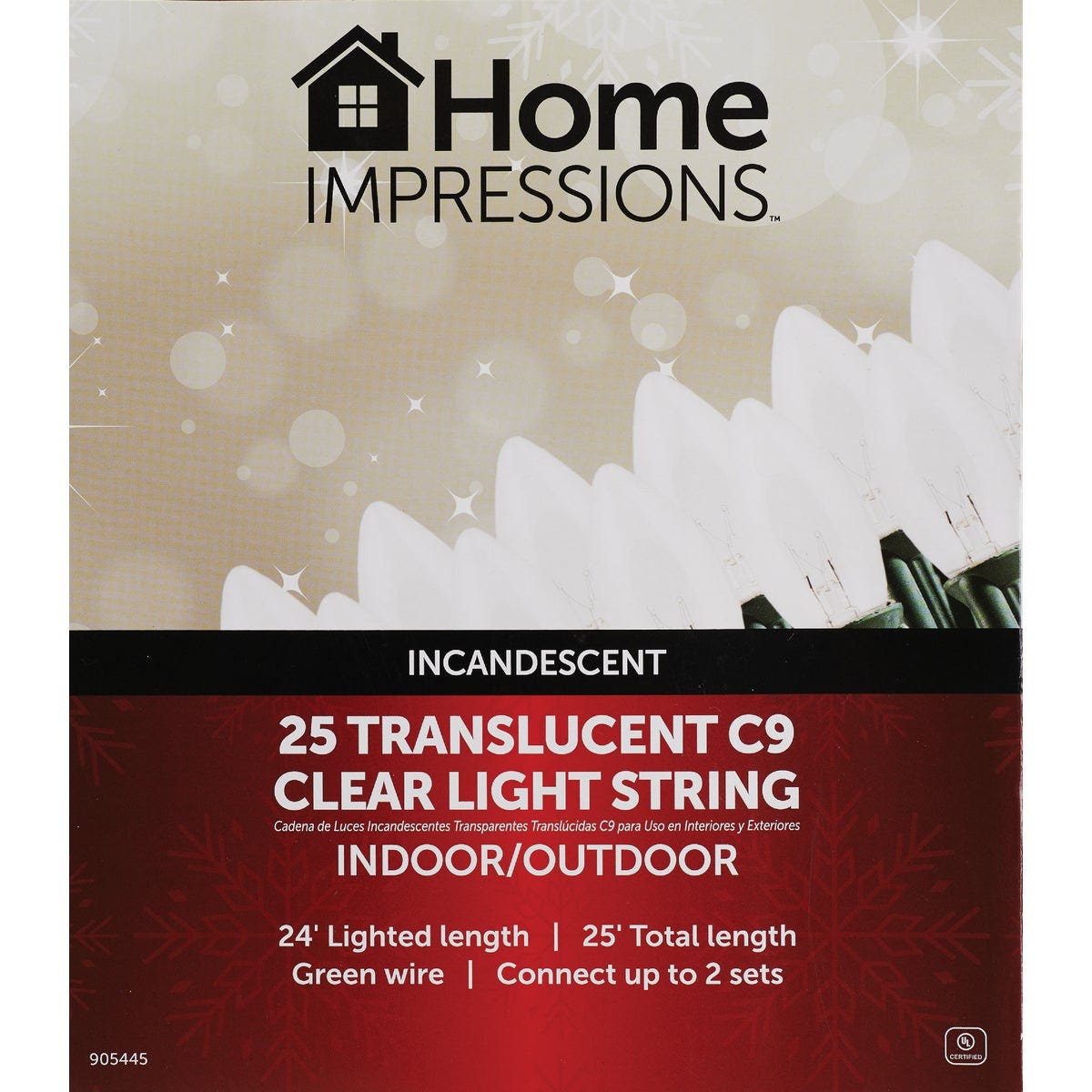 Home Impressions Clear 25-Bulb C9 Incandescent Light Set - photo 2 Home Impressions Clear 25-Bulb C9 Incandescent Light Set - photo 2