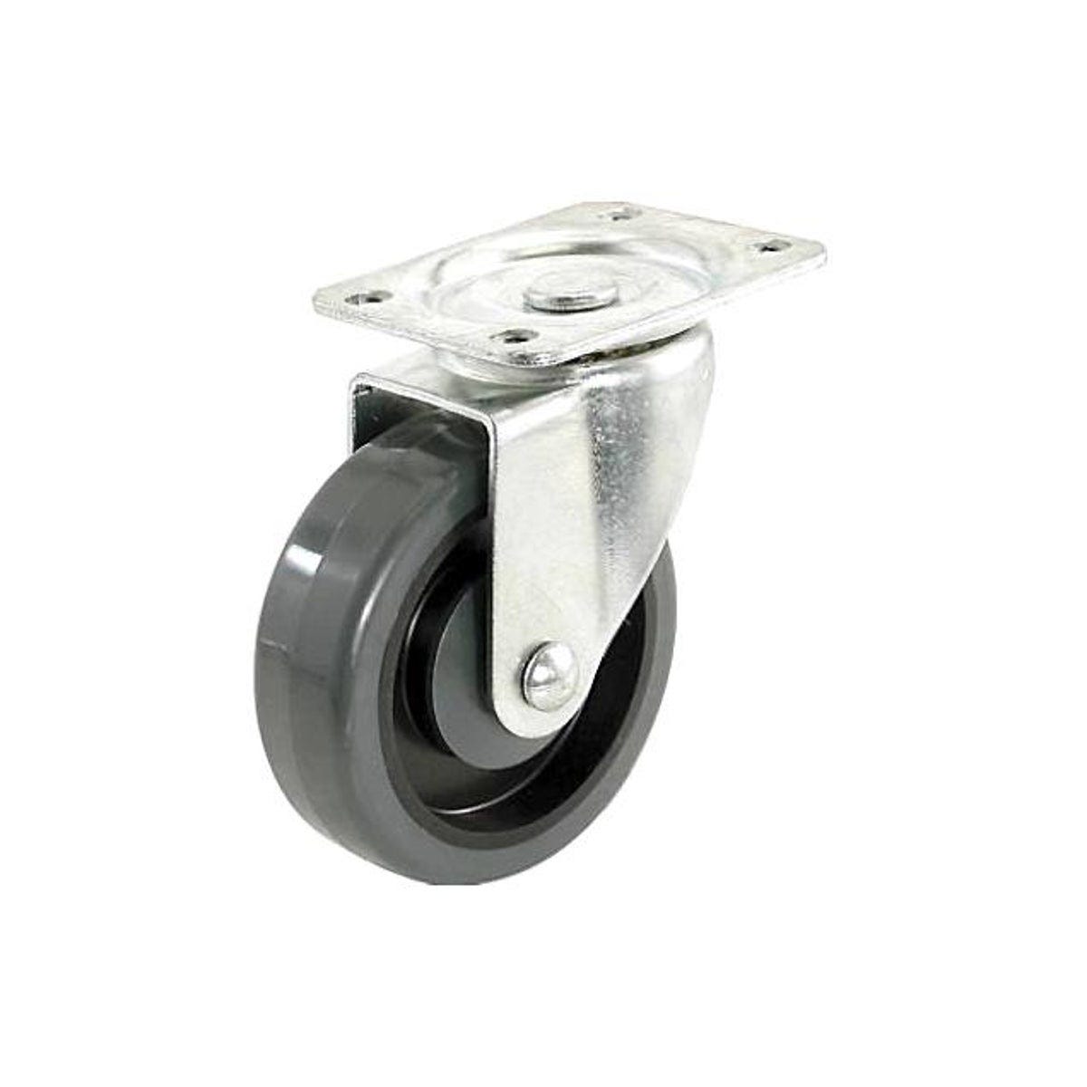 Richelieu 4 In. Poly Wheel Swivel Plate Caster
