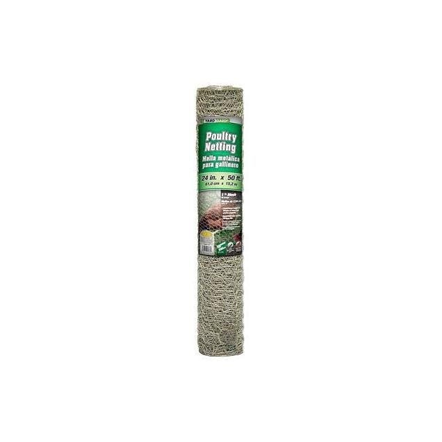 YardGard 24 In. x 50 Ft. Galvanized Poultry Netting YardGard 24 In. x 50 Ft. Galvanized Poultry Netting