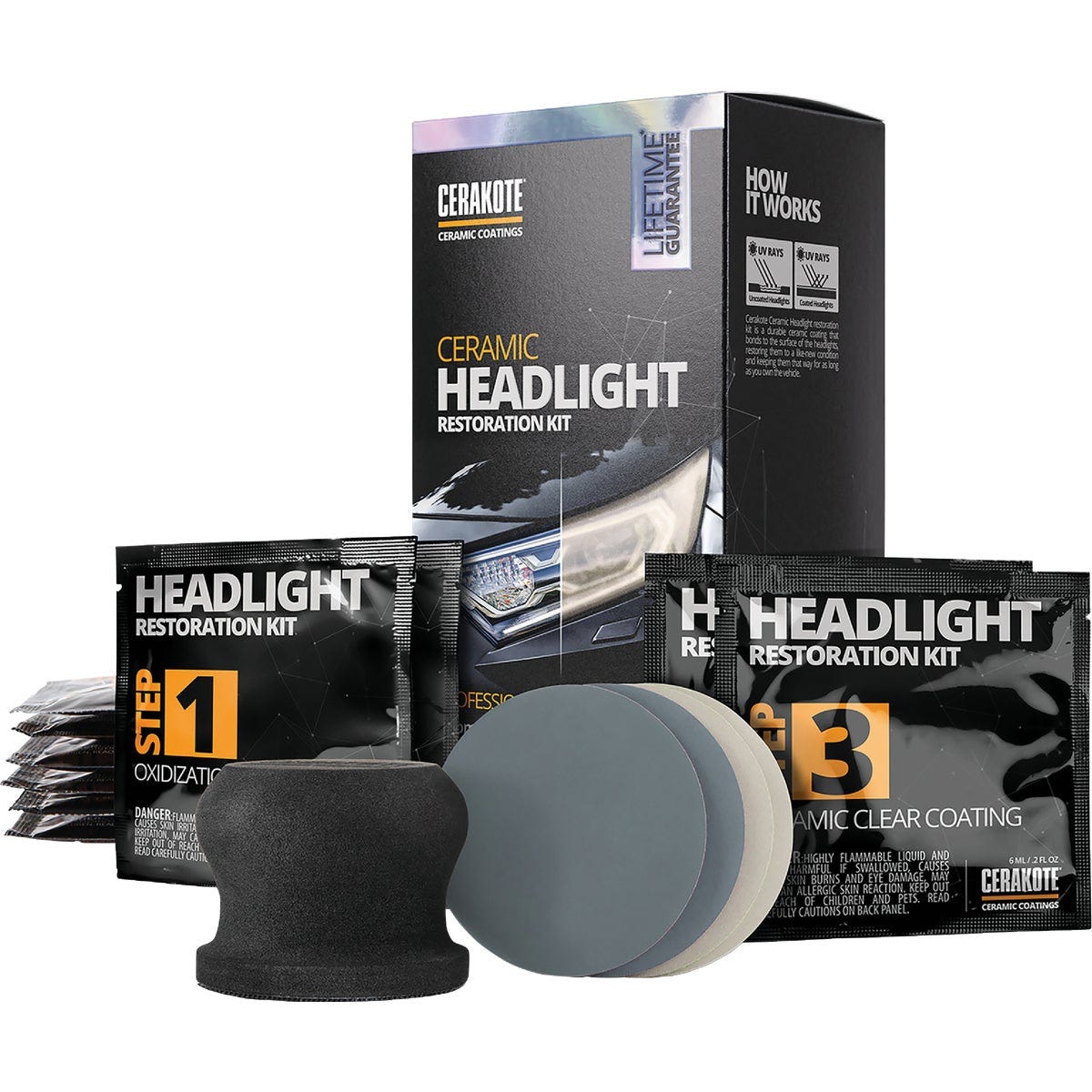 Cerakote Headlight Restoration Kit Cerakote Headlight Restoration Kit