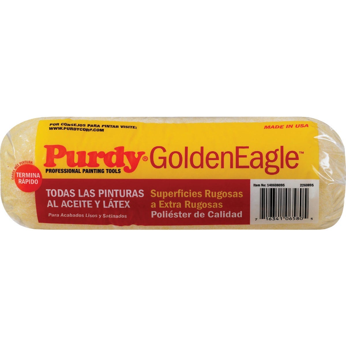 Purdy Golden Eagle 9 In. x 1 In. Knit Fabric Roller Cover - photo 2