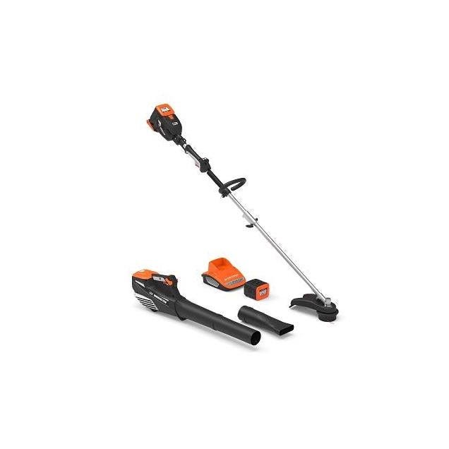 Yard Force 60V Cordless String Trimmer & Leaf Blower Combo Kit Yard Force 60V Cordless String Trimmer & Leaf Blower Combo Kit