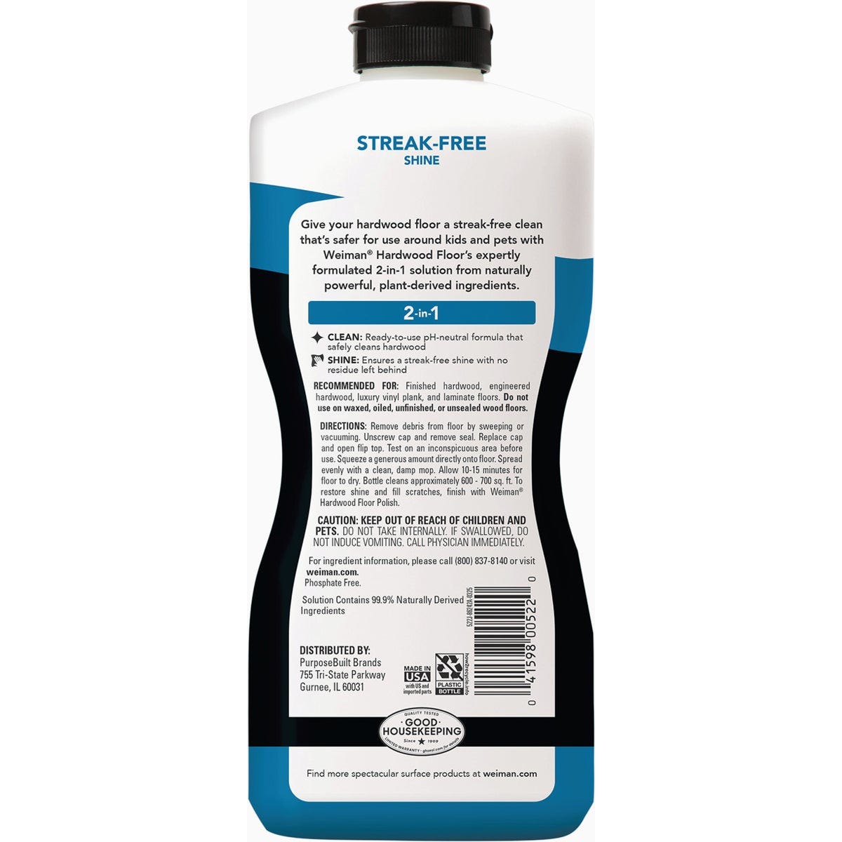 Weiman 32 Oz. Hardwood Floor Cleaner - photo 2