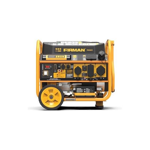 FIRMAN 4550/3650W Electric Start 120/240V Portable Gas Generator with 30 Amps