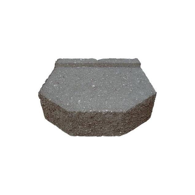 Oldcastle 12 In. Gray Castle Retaining Wall Block Oldcastle 12 In. Gray Castle Retaining Wall Block