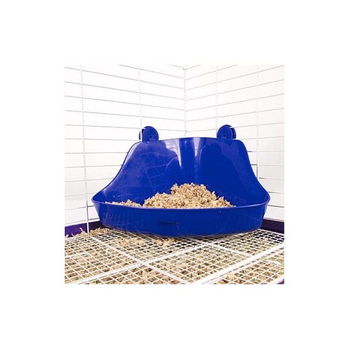 Ware Lock-N-Litter Feeding Pan, Attaches to Wire Cage, Small Pets - photo 2