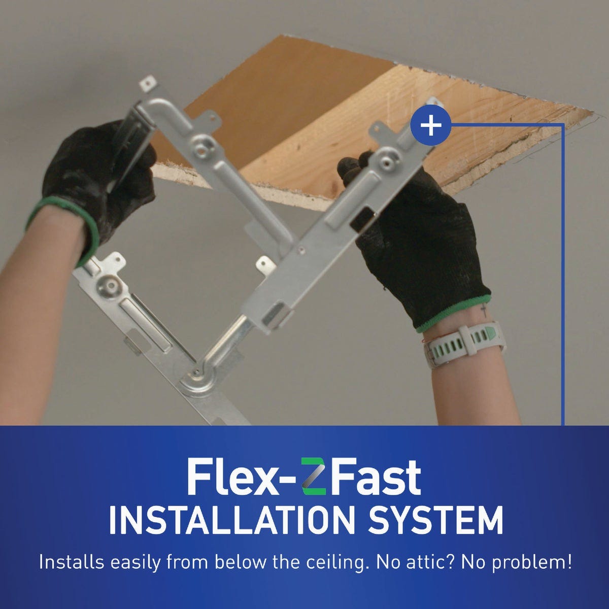 Panasonic Whisper Remodel 80/110 CFM 0.3/0.8 Sones 120V Auto Bath Exhaust Fan with LED Light - photo 10 Panasonic Whisper Remodel 80/110 CFM 0.3/0.8 Sones 120V Auto Bath Exhaust Fan with LED Light - photo 10