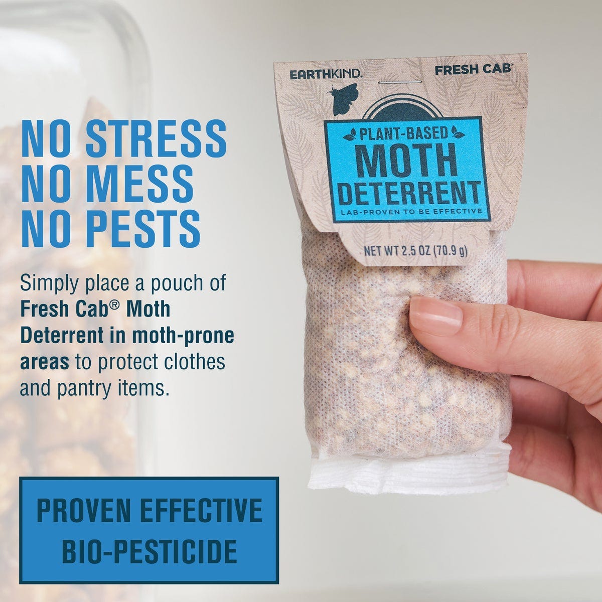EarthKindFresh Cab 30 to 60-Day Natural Moth Repellent Refill Pouch (2-Pack) - photo 7
