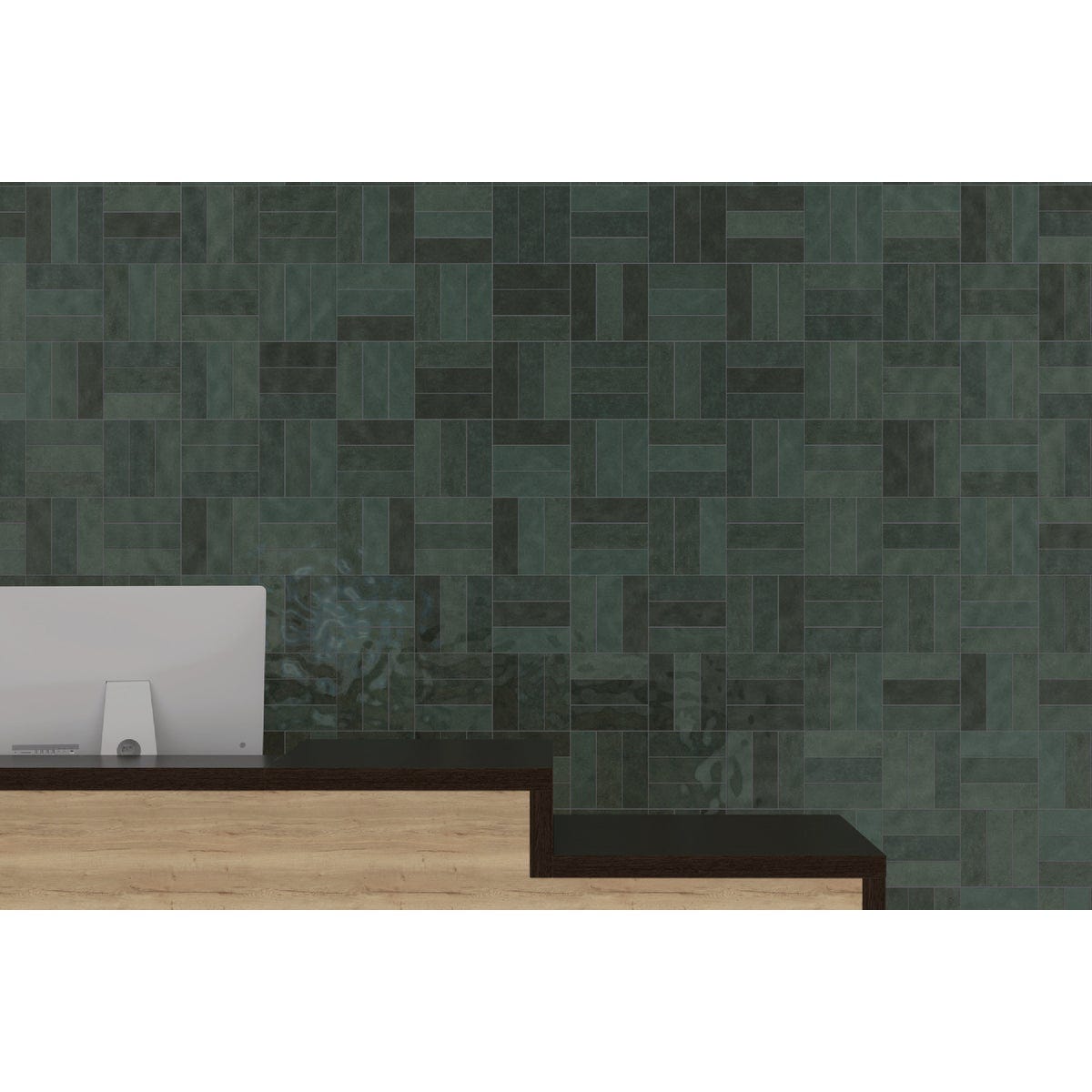 Emser Passion Verde 3 In. x 8 In. Glossy Porcelain Wall Tile (3.92 Sq. Ft. per Case) - photo 2