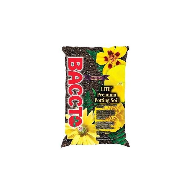 Baccto 40 Qt. Lite Premium Potting Soil With Fertilizer