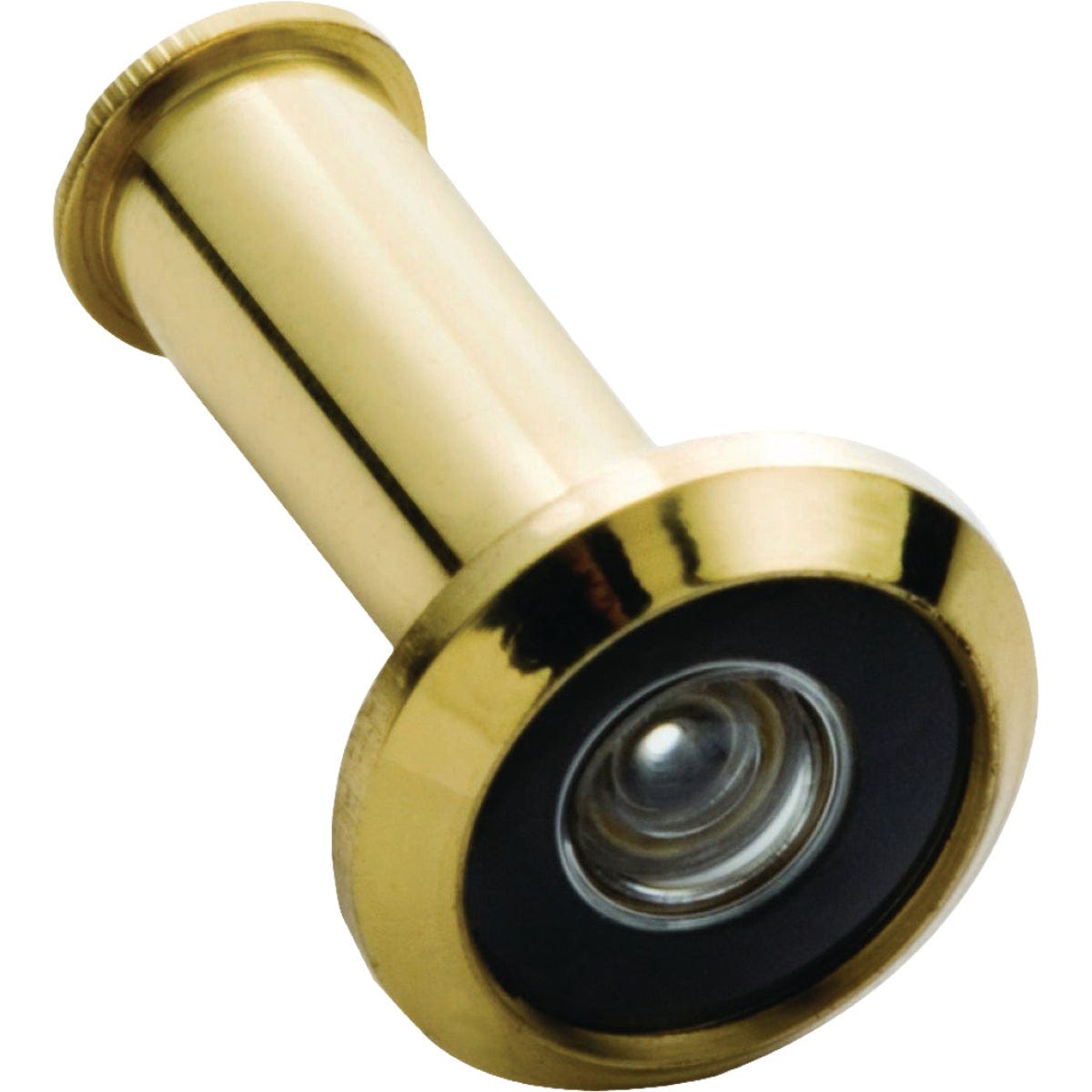 First Watch 130 Deg. Polished Brass Wide Angle Door Viewer First Watch 130 Deg. Polished Brass Wide Angle Door Viewer
