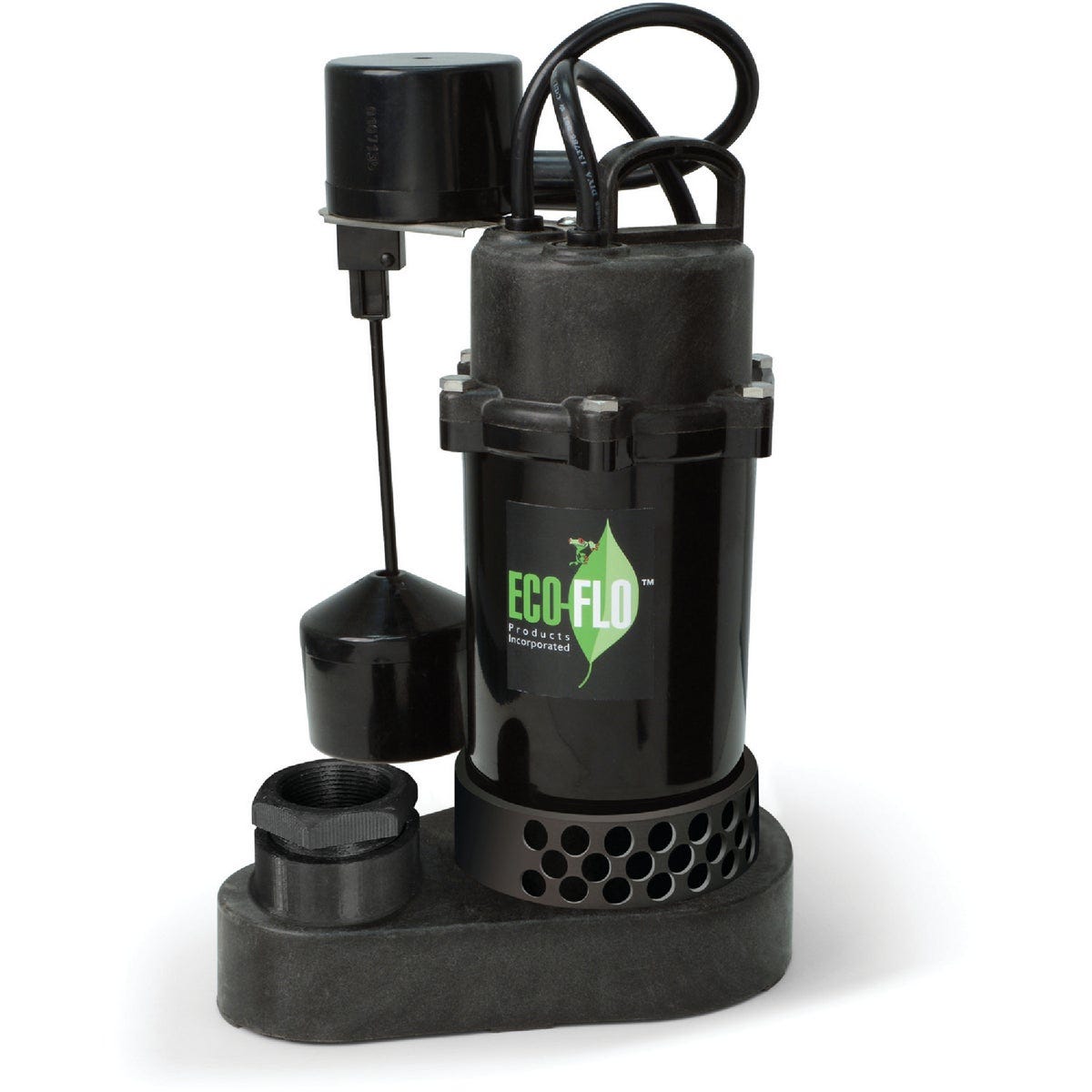 ECO-FLO 1/2 HP Submersible Sump Pump with Vertical Switch ECO-FLO 1/2 HP Submersible Sump Pump with Vertical Switch