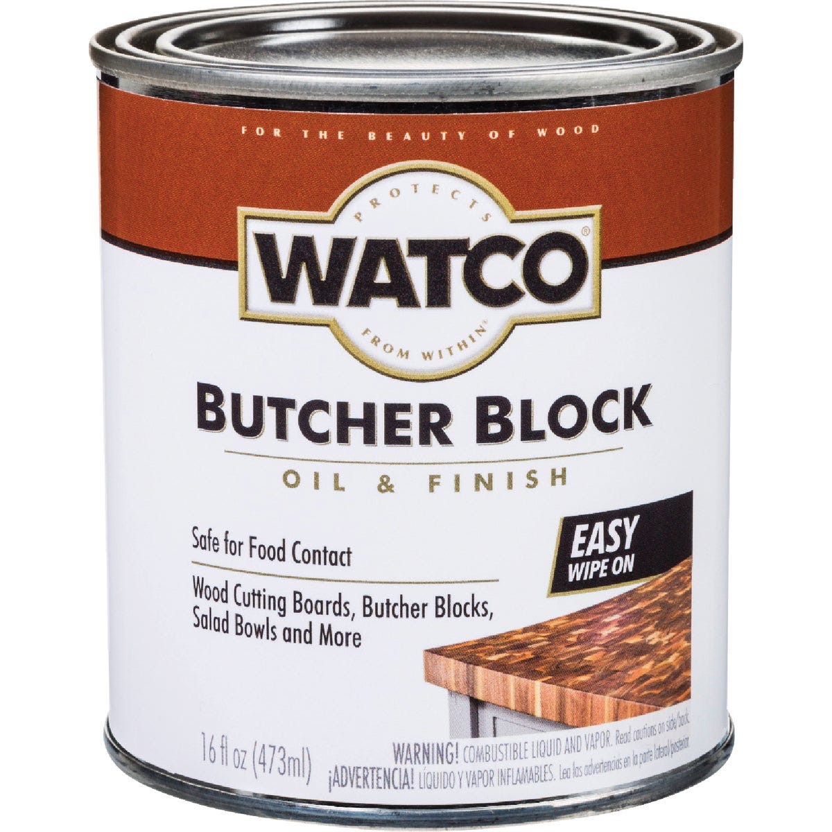 Watco 16 Oz. Butcher Block Oil & Finish - photo 2 Watco 16 Oz. Butcher Block Oil & Finish - photo 2