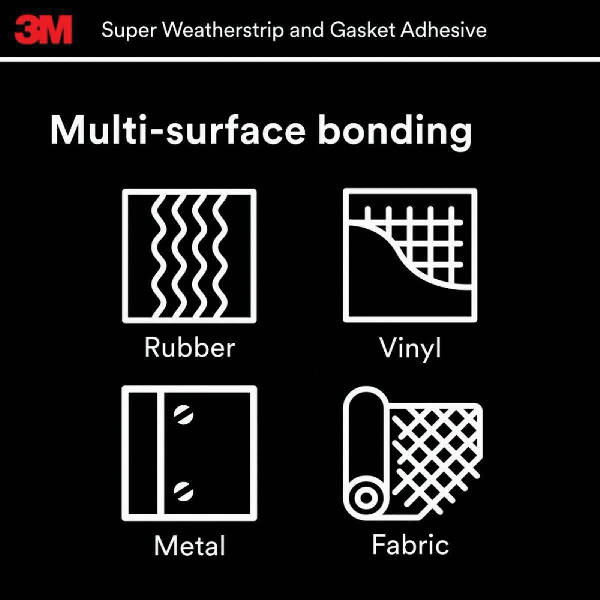 3M 5 Oz. Black Super Weatherstrip & Gasket Adhesive - photo 7