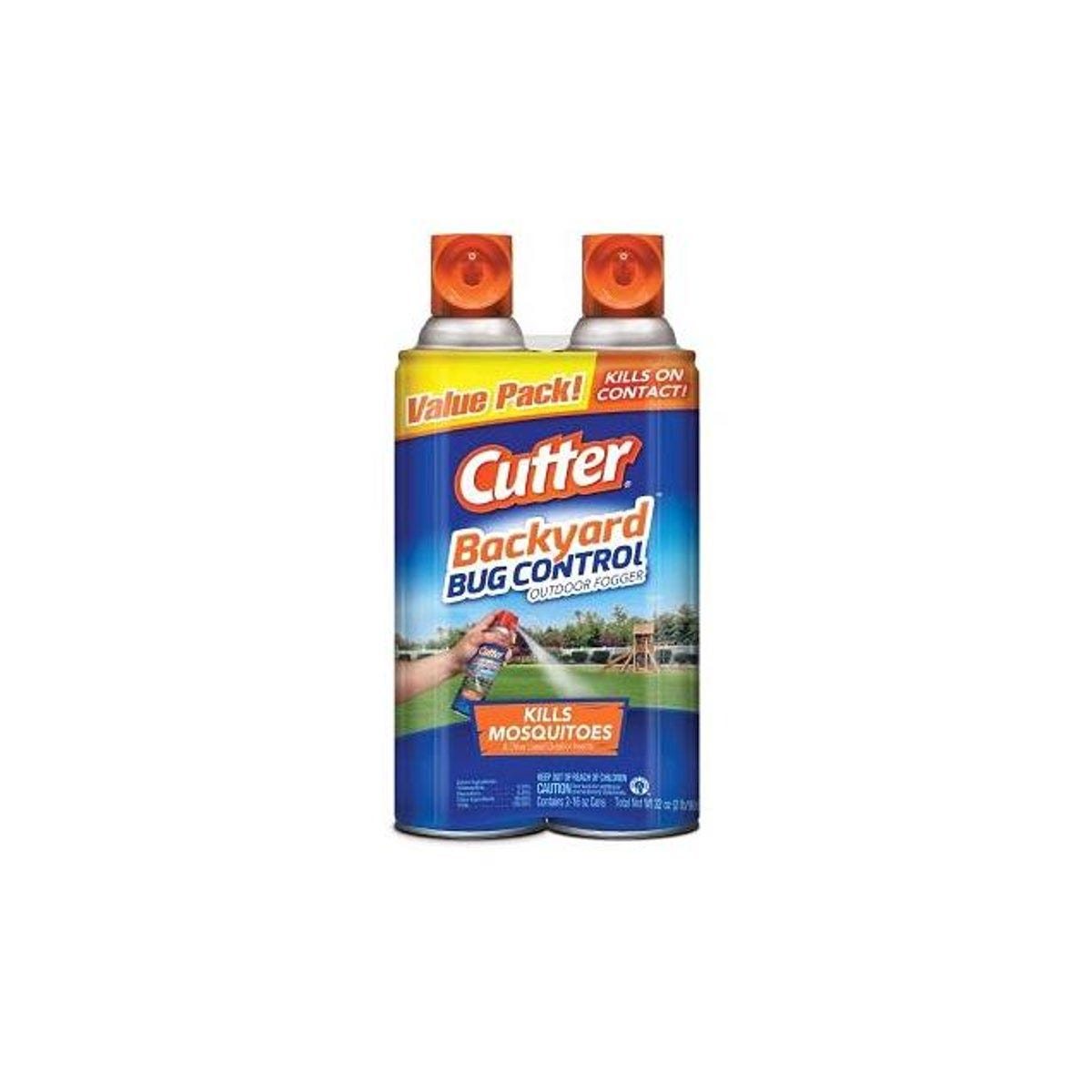 Cutter 16 Oz. 2-Pack Backyard Bug Control Outdoor Fogger