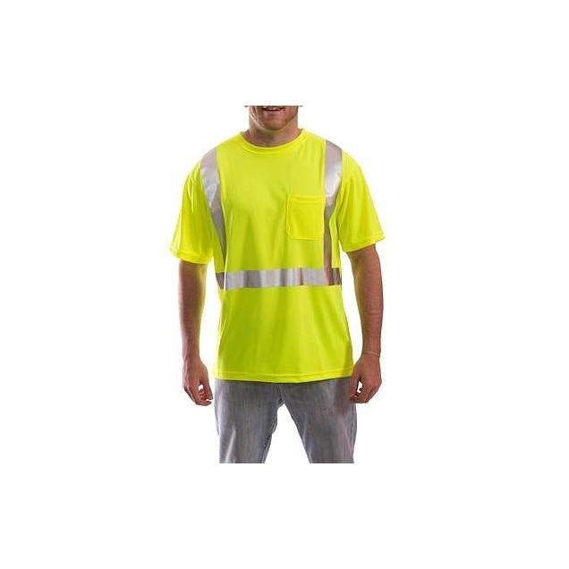 Tingley Job Sight Small Hi-Viz Fluorescent Yellow/Green Safety T-Shirt