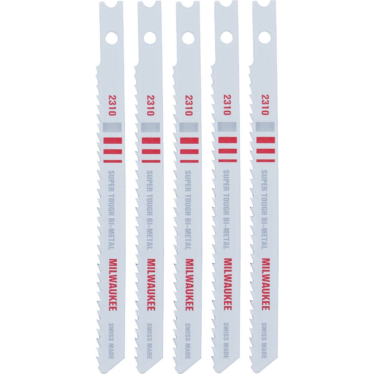 Milwaukee 4-1/8 In. x 10 TPI U-Shank Bi-Metal Jig Saw Blade for General Purpose (5-Pack) - photo 3 Milwaukee 4-1/8 In. x 10 TPI U-Shank Bi-Metal Jig Saw Blade for General Purpose (5-Pack) - photo 3
