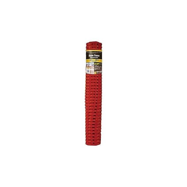 Midwest Air 4 Ft. x 100 Ft. Orange Plastic Snow/Safety Fence