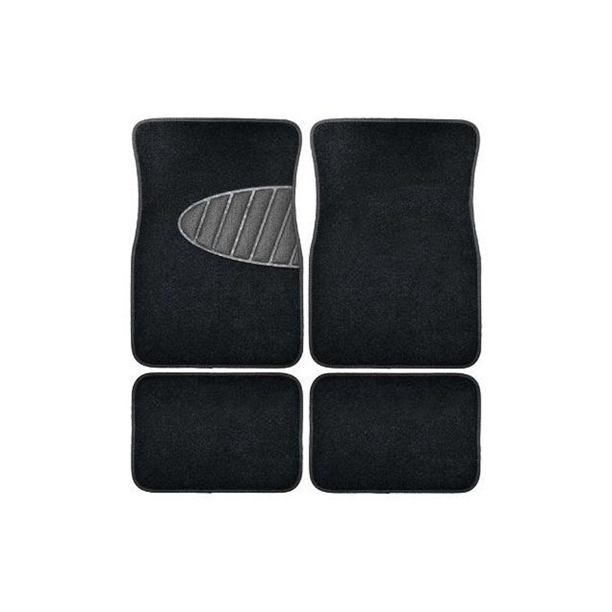 Armor All 4-Piece Black Auto Floor Mat Set Armor All 4-Piece Black Auto Floor Mat Set