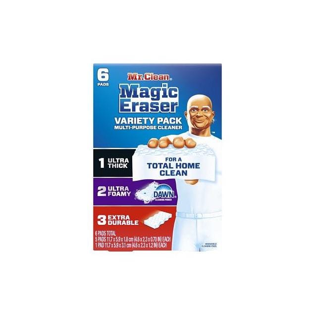 Mr. Clean Magic Eraser Sponge Variety Pack (6-Ct.)