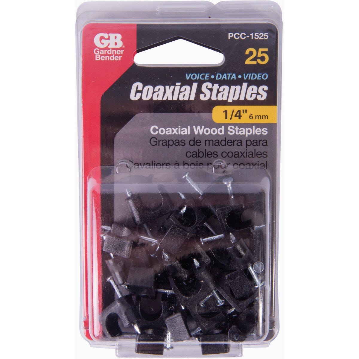Gardner Bender 1/4 In. Plastic Cable Clamp (25-Pack)
