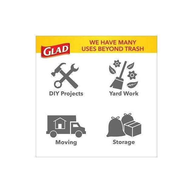 Glad ForceFlex 25-Ct. 30-Gal. Odor Eliminating Drawstring Trash Bags - photo 3 Glad ForceFlex 25-Ct. 30-Gal. Odor Eliminating Drawstring Trash Bags - photo 3
