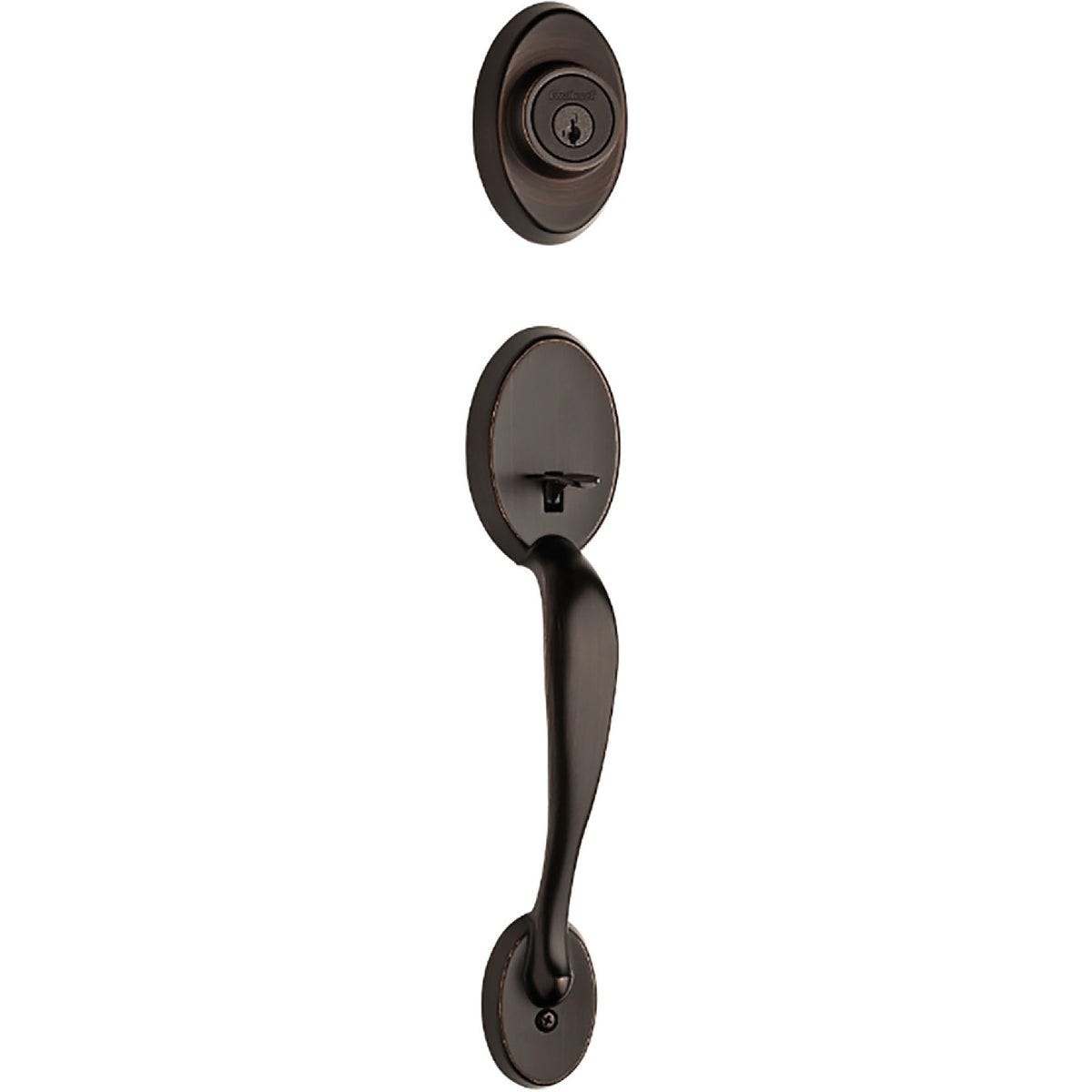 Kwikset Signature Series Chelsea Venetian Bronze Entry Door Handleset with SmartKey Kwikset Signature Series Chelsea Venetian Bronze Entry Door Handleset with SmartKey