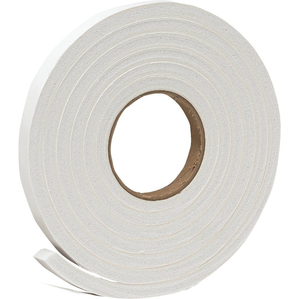Frost King 3/4 In. Wide x 7/16 In. Thick x 10 Ft. Long White Rubber Foam Weatherstrip Tape Frost King 3/4 In. Wide x 7/16 In. Thick x 10 Ft. Long White Rubber Foam Weatherstrip Tape