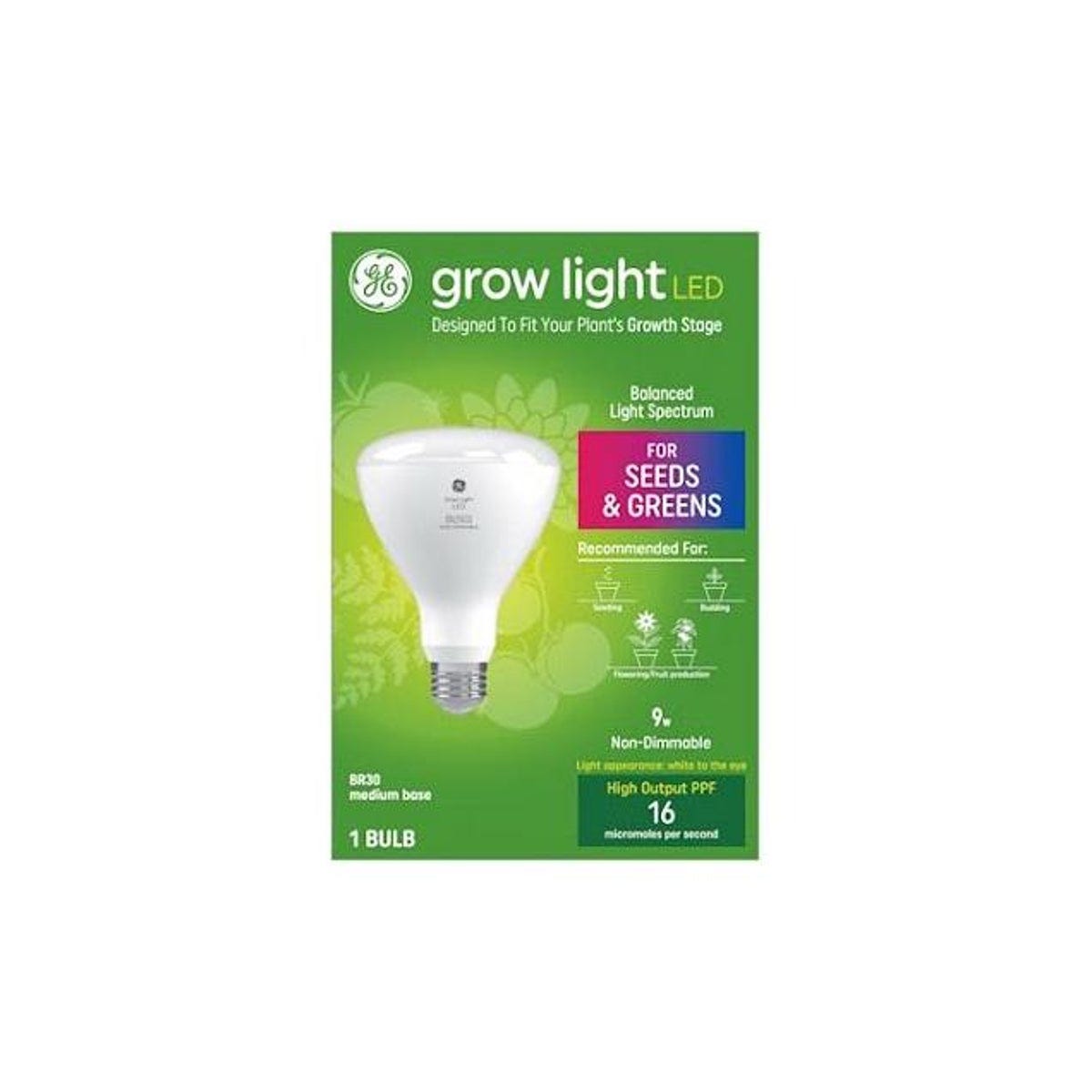GE 9W LED Horticultural Grow Light GE 9W LED Horticultural Grow Light