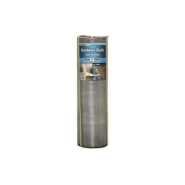 YardGard 36 In. x 100 Ft. Galvanized Metal Hardware Cloth Fence YardGard 36 In. x 100 Ft. Galvanized Metal Hardware Cloth Fence