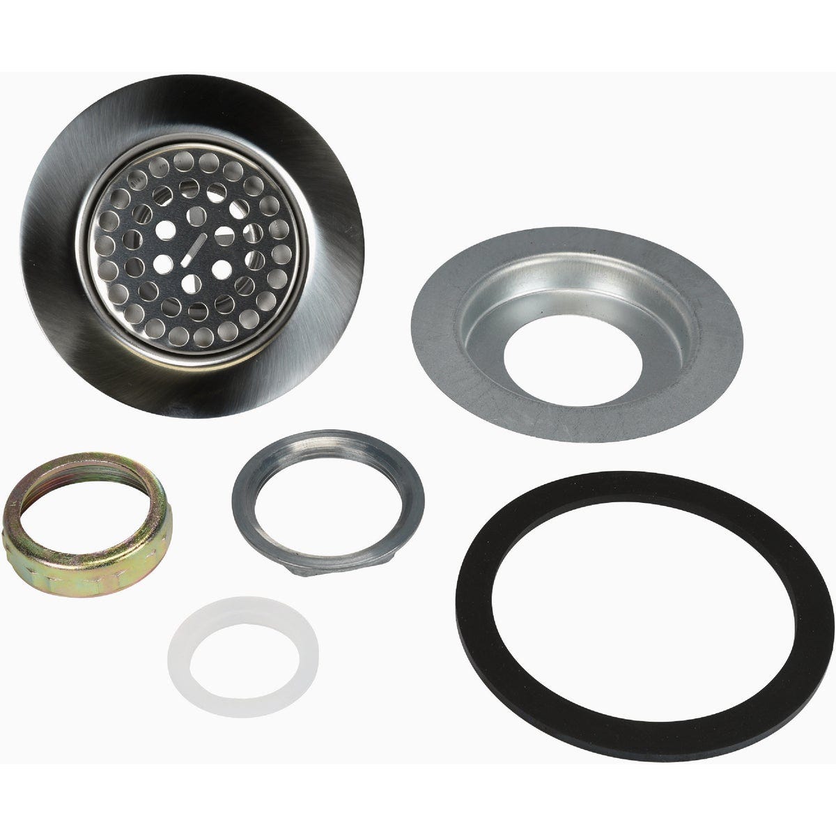 Danco 4-1/2 In. Chrome Mobile Home Flat Top Shower Drain Strainer - photo 3