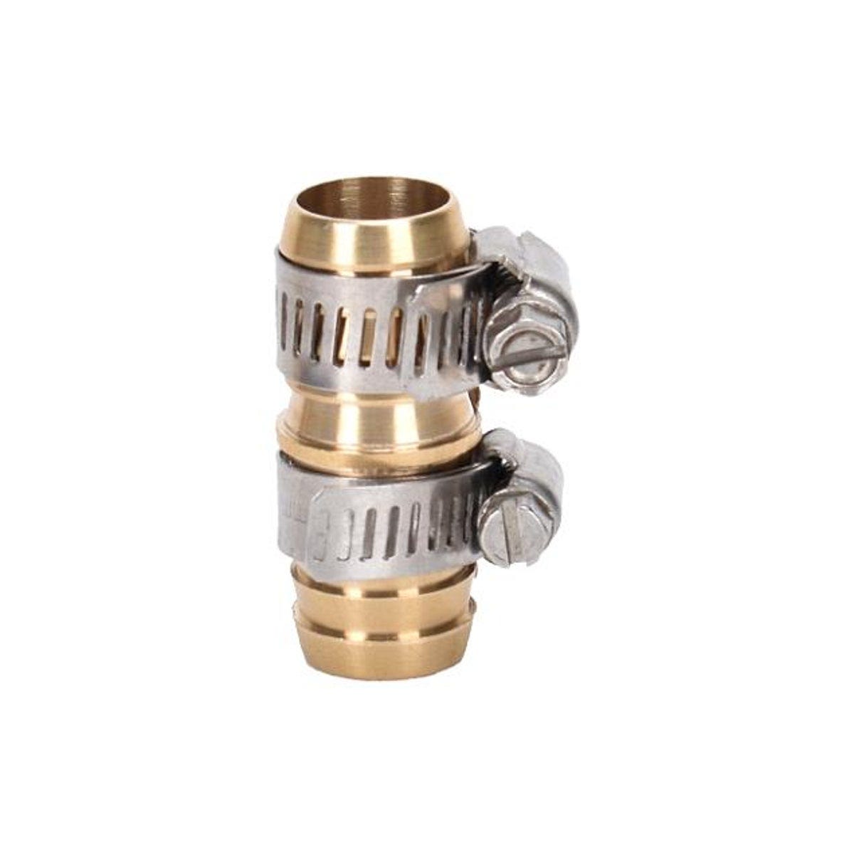 3/4 In. Brass Hose Mender, Barb Style