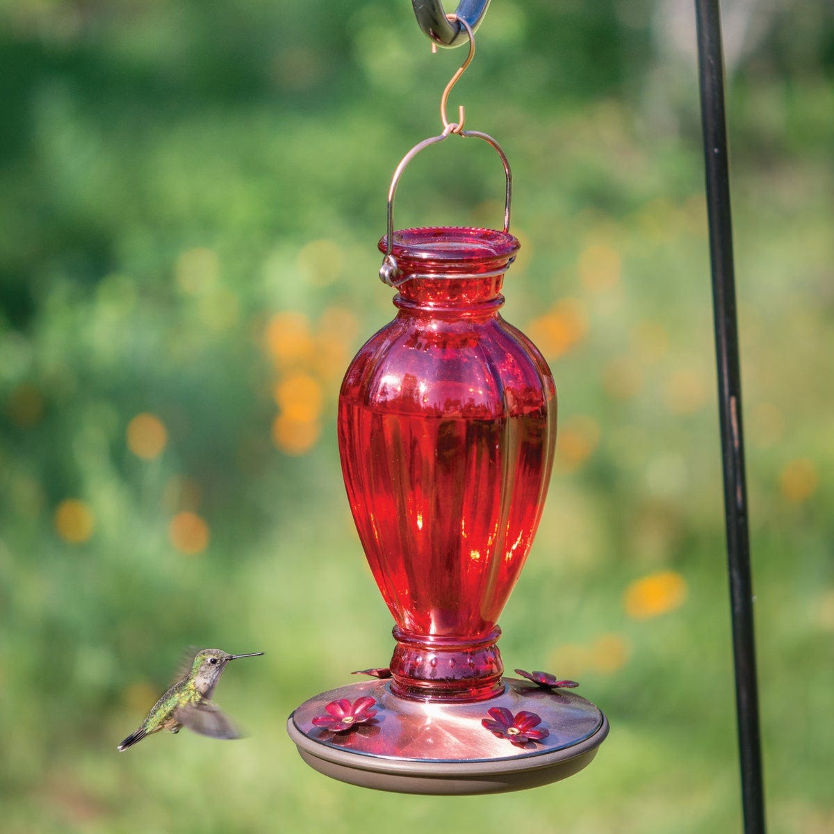 Perky-Pet 18 Oz. Daisy Vase Vintage Glass Hummingbird Feeder - photo 3 Perky-Pet 18 Oz. Daisy Vase Vintage Glass Hummingbird Feeder - photo 3